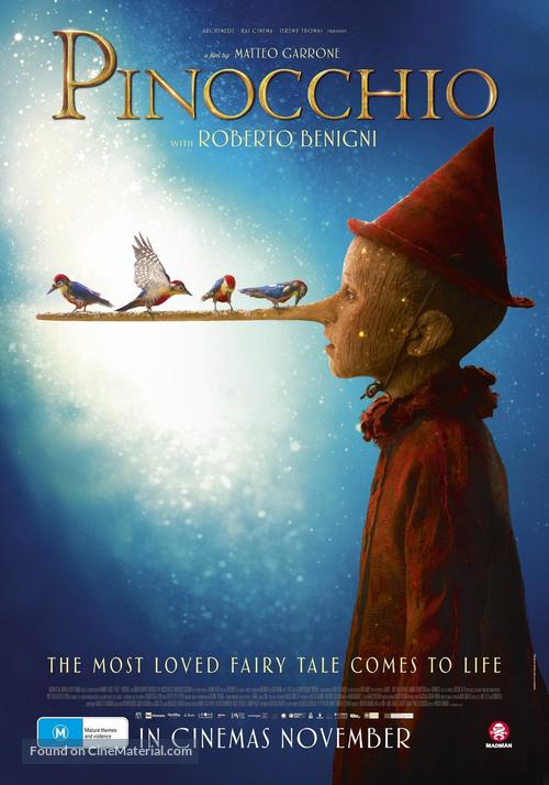 Pinocchio - Australian Movie Poster