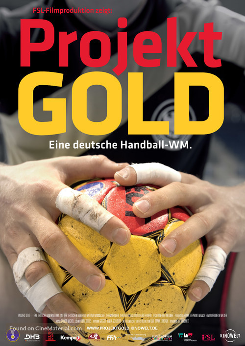 Projekt Gold - Eine deutsche Handball-WM - German poster