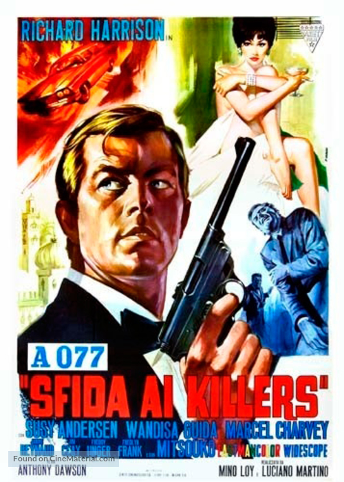 A 077, sfida ai killers - Italian Movie Poster