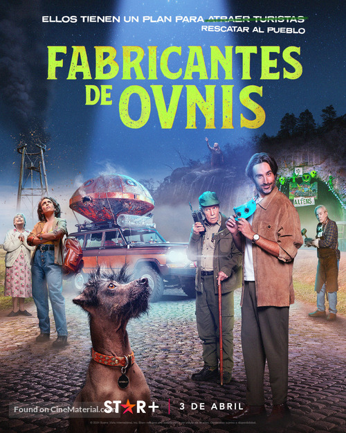 &quot;Fabricante de ovnis&quot; - Mexican Movie Poster