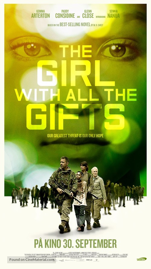 The Girl with All the Gifts - Norwegian Movie Poster