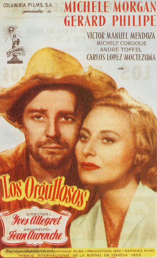 Orgueilleux, Les - Spanish Movie Poster