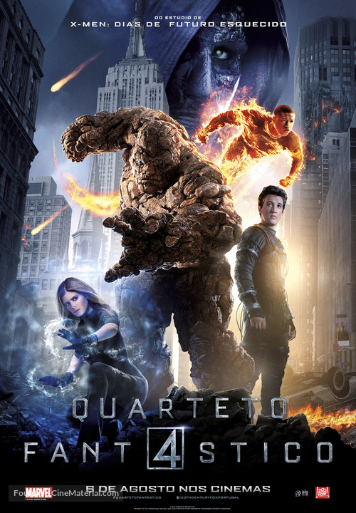 Fantastic Four - Portuguese Movie Poster