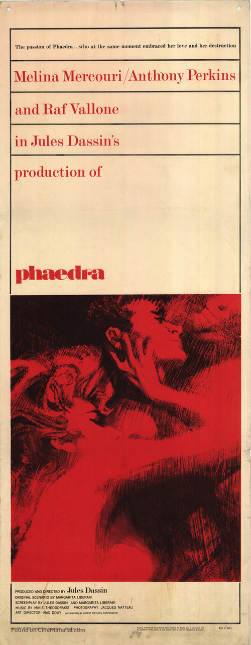 Phaedra - Movie Poster