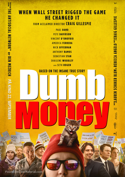 Dumb Money - Norwegian Movie Poster
