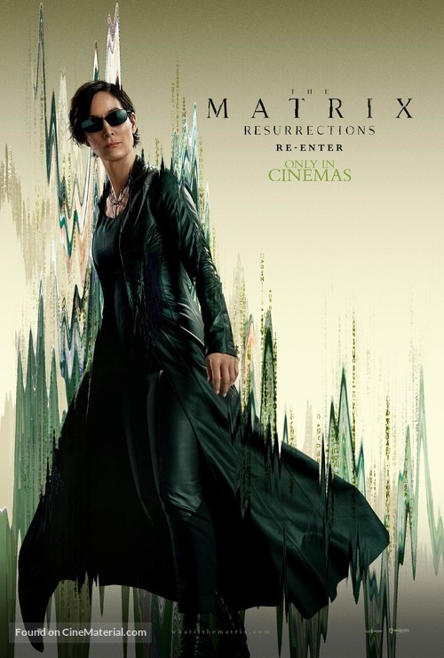 The Matrix Resurrections - British Movie Poster