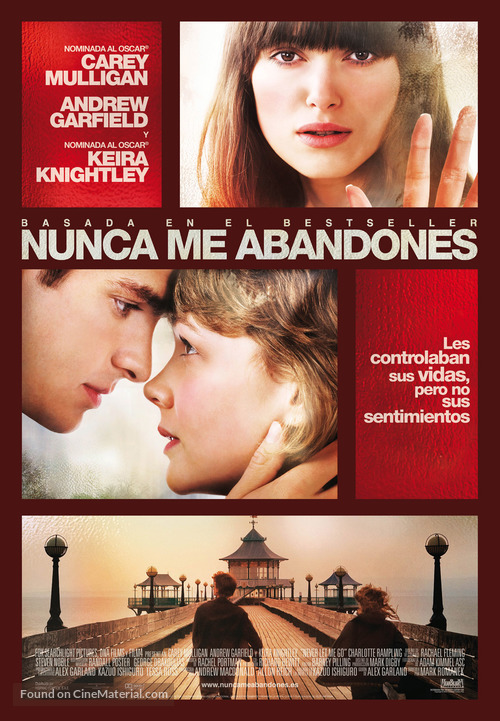 Never Let Me Go - Spanish Movie Poster