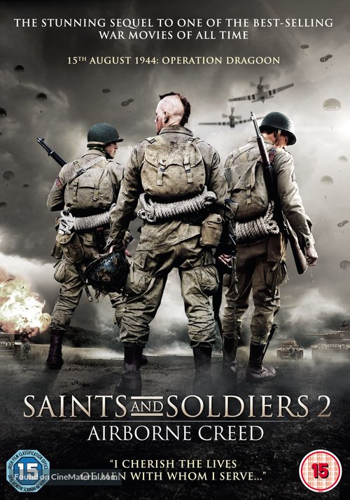 Saints and Soldiers: Airborne Creed - British DVD movie cover