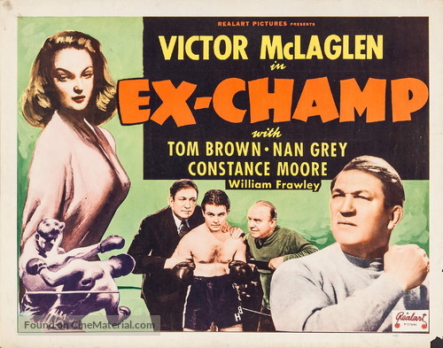 Ex-Champ - Re-release movie poster