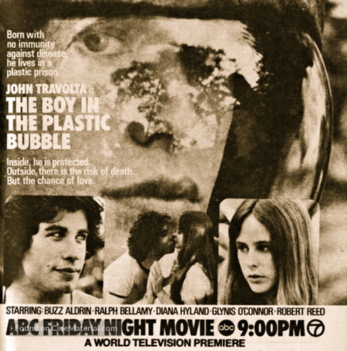 The Boy in the Plastic Bubble - poster