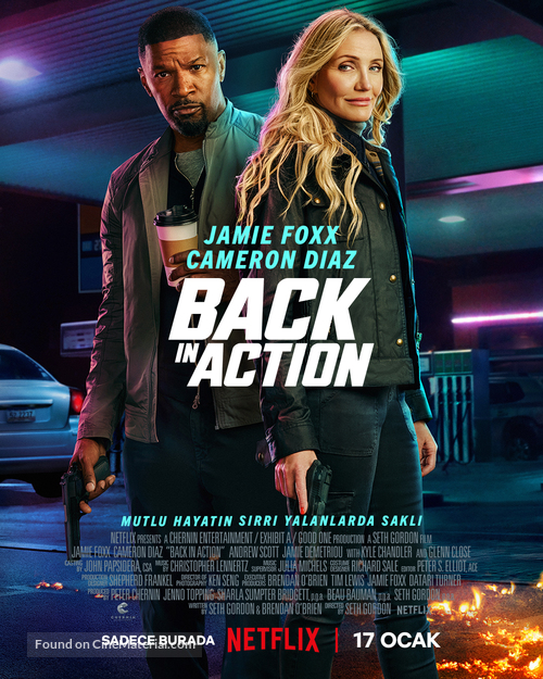 Back in Action - Turkish Movie Poster