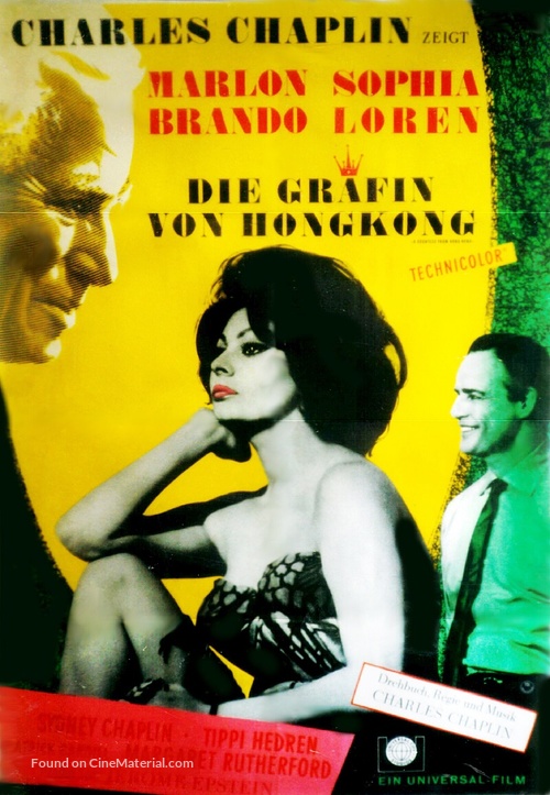 A Countess from Hong Kong - German Movie Poster