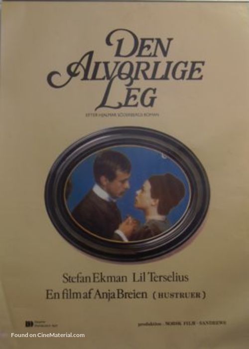 Den allvarsamma leken - Danish Movie Poster