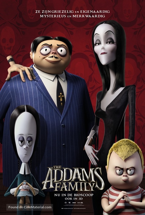 The Addams Family - Dutch Movie Poster