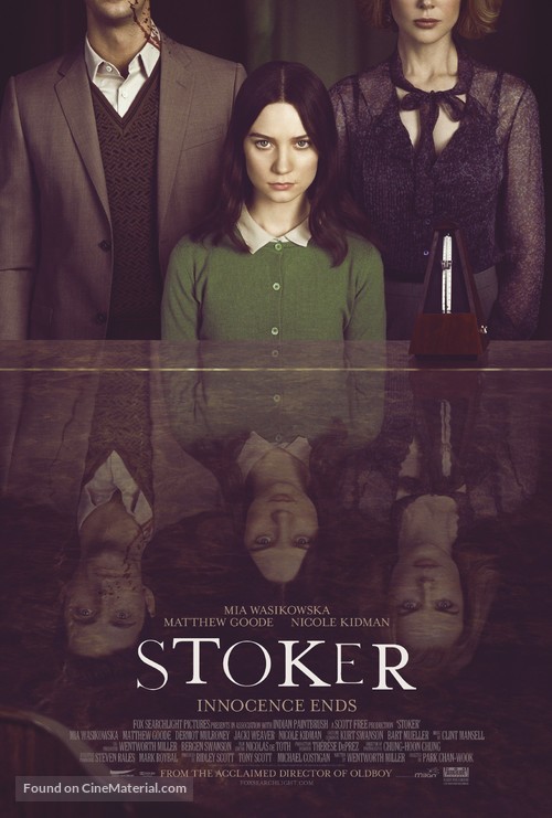 Stoker - British Movie Poster