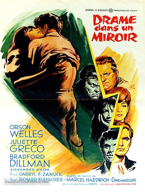 Crack in the Mirror - French Movie Poster