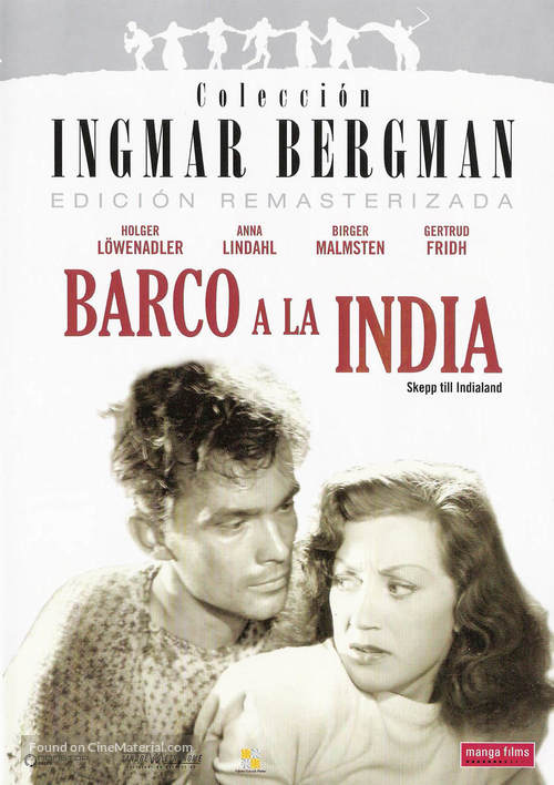 Skepp till India land - Spanish DVD movie cover