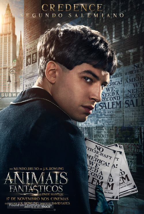 Fantastic Beasts and Where to Find Them - Brazilian Character movie poster