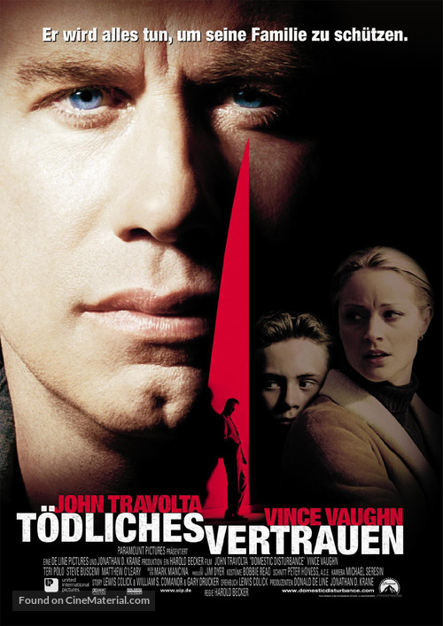 Domestic Disturbance - German Movie Poster