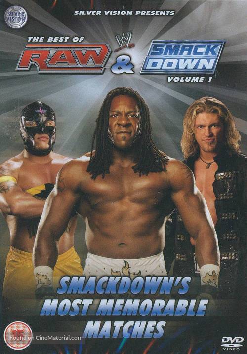 WWE: The Best of Raw &amp; SmackDown 2012, Volume 1 - British DVD movie cover