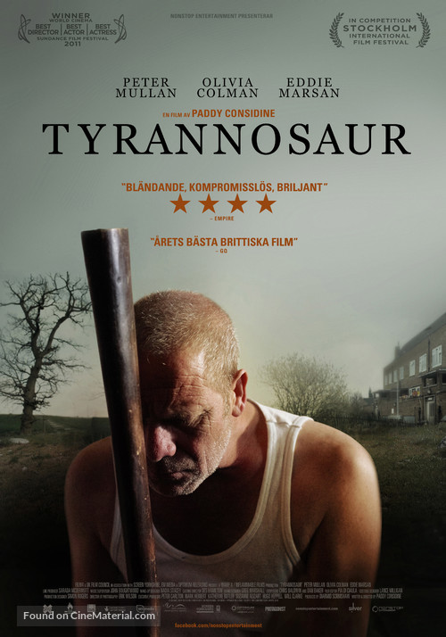 Tyrannosaur - Swedish Movie Poster