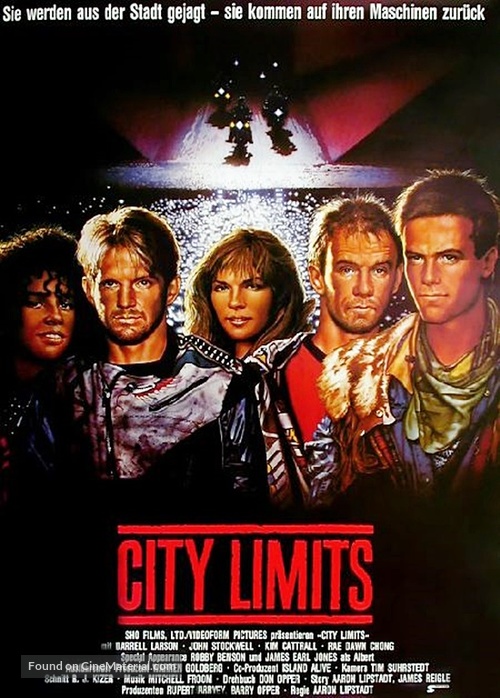 City Limits - German Movie Poster