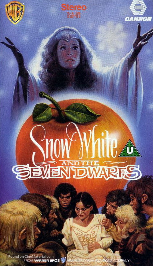 Snow White - British VHS movie cover