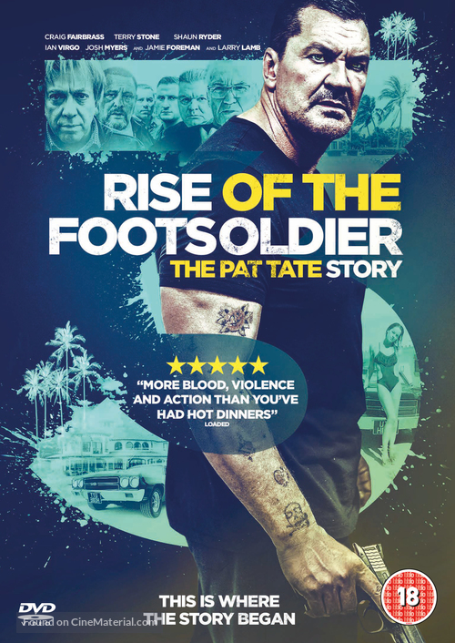 Rise of the Footsoldier 3 - British DVD movie cover