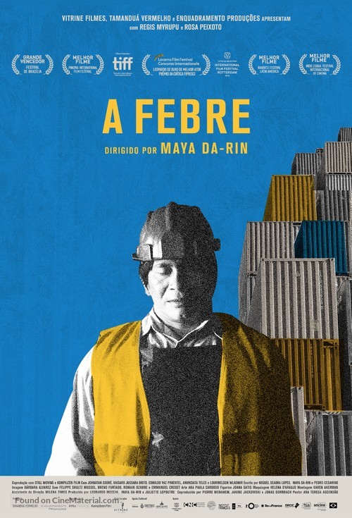 A Febre - Brazilian Movie Poster