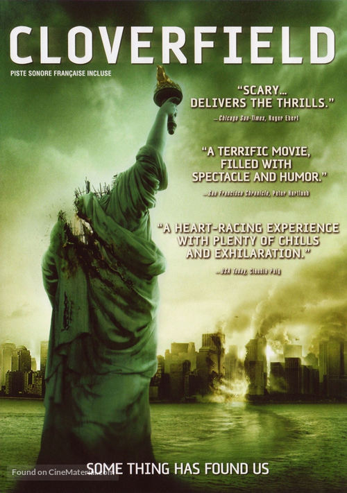 Cloverfield - Canadian DVD movie cover