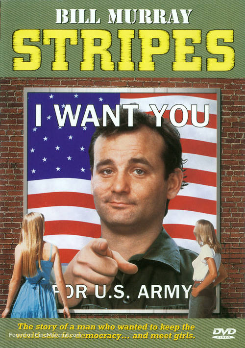 Stripes - DVD movie cover