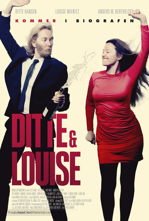 Ditte &amp; Louise - Danish Movie Poster