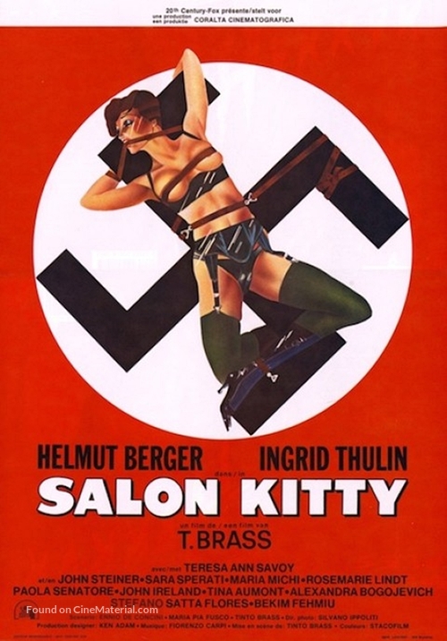 Salon Kitty - Belgian Movie Poster