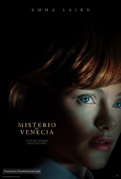 A Haunting in Venice - Spanish Movie Poster