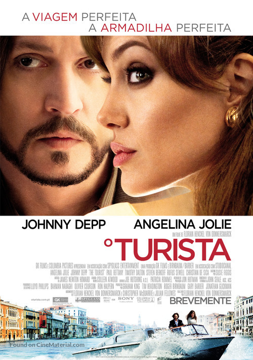 The Tourist - Portuguese Movie Poster