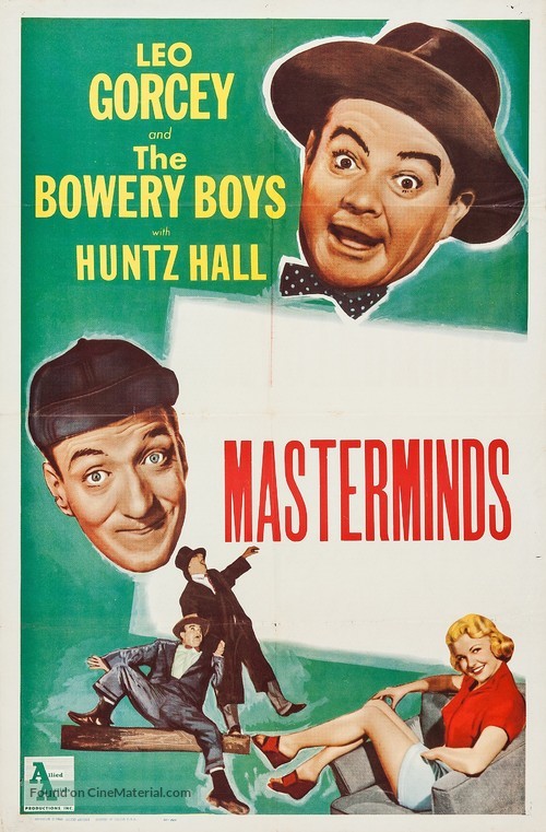 Master Minds - Re-release movie poster