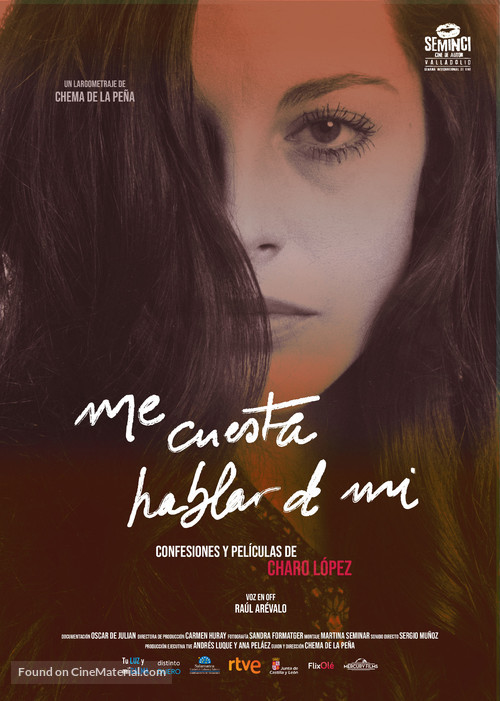 Me cuesta hablar de m&iacute; - Spanish Movie Poster