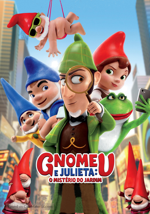 Sherlock Gnomes - Brazilian Movie Cover