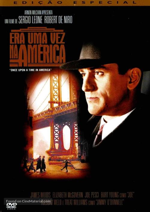 Once Upon a Time in America - Brazilian Movie Cover