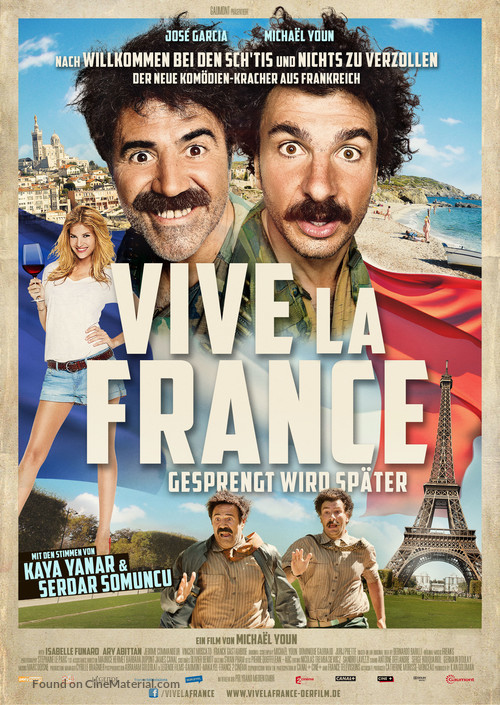 Vive la France - German Movie Poster