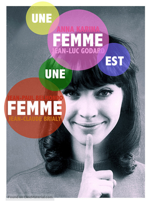 Une femme est une femme - French Movie Cover