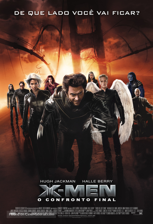 X-Men: The Last Stand - Brazilian Movie Poster