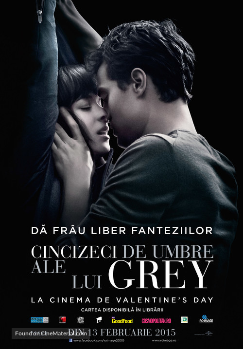Fifty Shades of Grey - Romanian Movie Poster