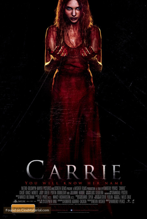 Carrie - Australian Movie Poster