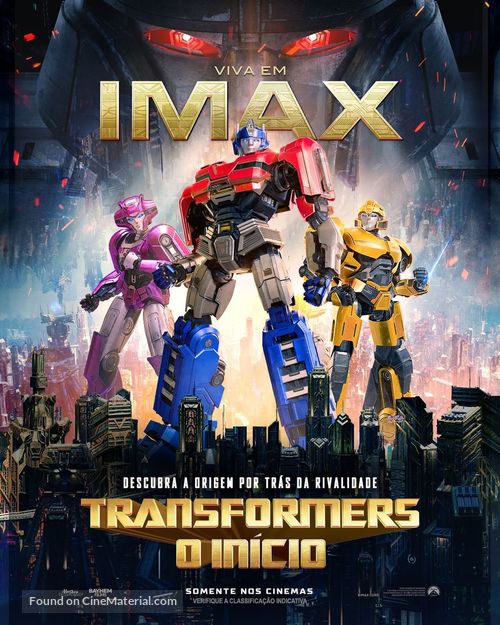 Transformers One - Brazilian Movie Poster