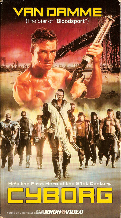 Cyborg - VHS movie cover