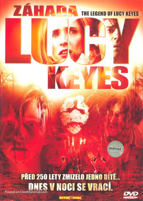 The Legend of Lucy Keyes - Slovak DVD movie cover