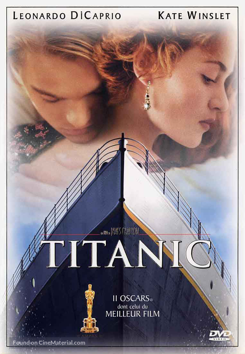 Titanic - French DVD movie cover