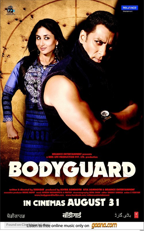 Bodyguard - Indian Movie Poster