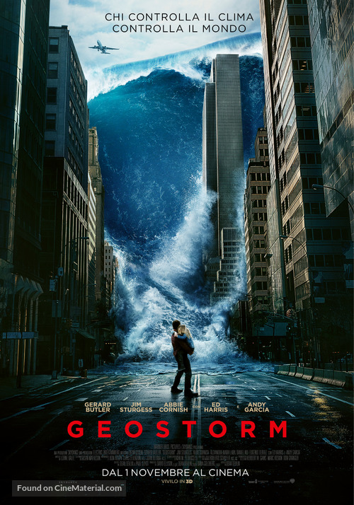 Geostorm - Italian Movie Poster